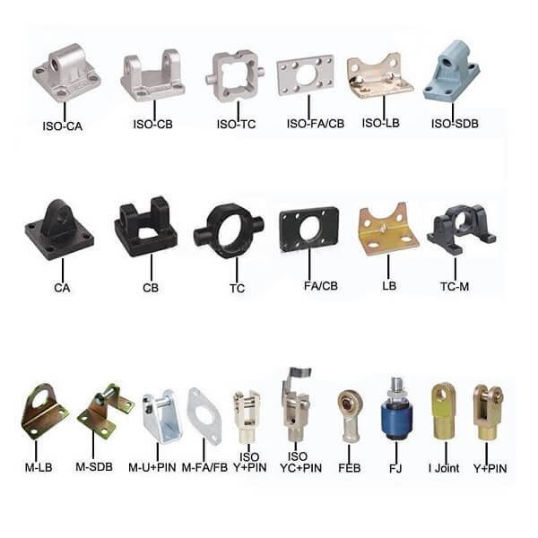 Mounting Accessories for Pneumatic Cylinder